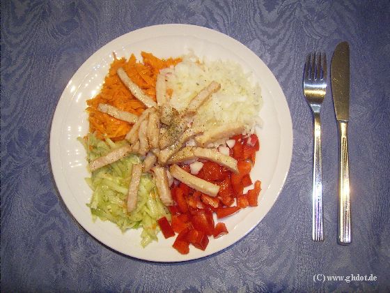 Einfacher Salat