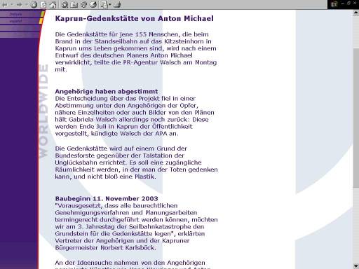 Screen Shot von http://roi.orf.at/thema/kaprun_prozess/denkmal.html
