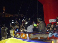 Zieleinfahrt