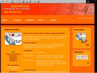 Screenshot: Flirter-Seite von Comedy im Radio, 6/2005
