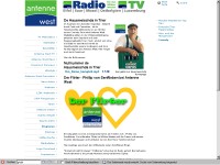 Screenshot: Flirter-Seite von Antenne West, 11/2005